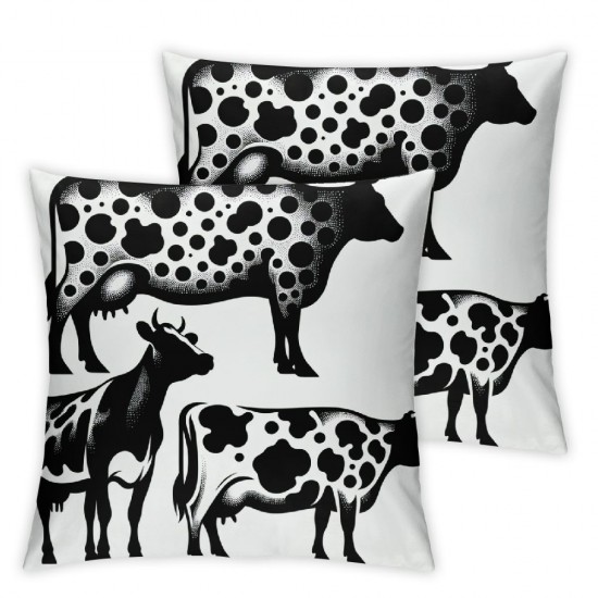 Ulloord Throw Pillow Covers Decorative for Farmhouse Home Living Room Couch Bedding Car Decor,