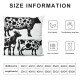 Ulloord Throw Pillow Covers Decorative for Farmhouse Home Living Room Couch Bedding Car Decor,