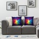 Ulloord Colored Decorative Pillow Cover Home Decorative Cushion Cover for Sofa ,