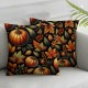 Ulloord Pumpkin and Autumn Decorative Pillow Cover Home Decorative Cushion Cover for Couch Sofa Bed,