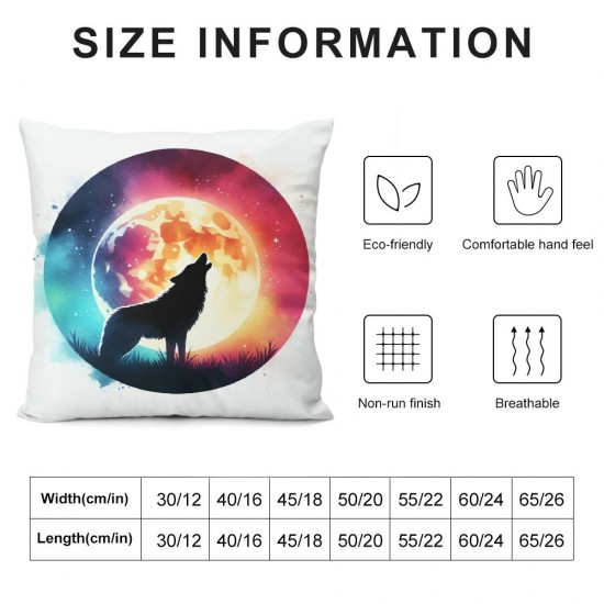 Ulloord Pillow Covers Decorative Throw Pillow Covers Cushion Case for Sofa Bench Living Room Indoor Outdoor Home Decor