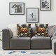 Ulloord Halloween Ghost, , Pumpkin Decorative Pillow Cover Home Decorative Cushion Cover for Couch Sofa Bed,