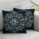 Ulloord Decorative Throw Pillow Cover Case, Pillow Cases Square Standard Cushion Covers for Couch Sofa Bed