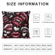 Valentines Day Pillow Covers, with Long Throw Pillow Covers, Pillowcases for Anniversary Wedding Sofa Couch,