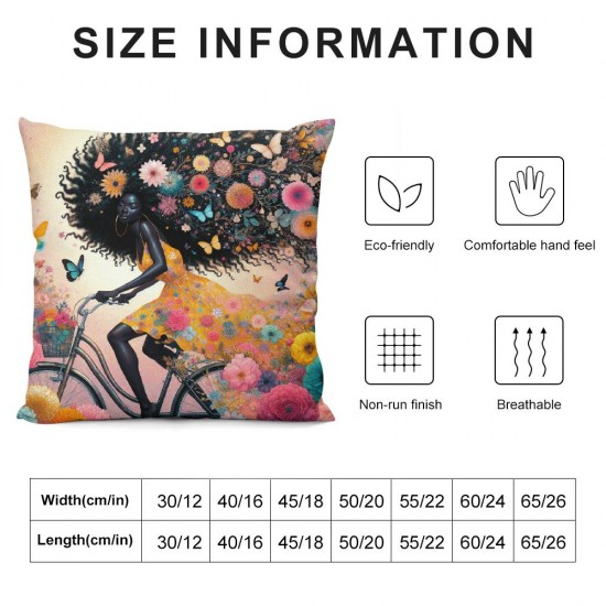 Ulloord Black Women Throw Pillow Covers Summer Fashion Butterfly Modern Floral Pink Soft Velvet Standard Size Girl Bedroom Office Indoor Room Dorm Cozy Cushion Cover