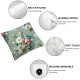 Ulloord Throw Pillow Covers Aesthetic Euro Cottage core Flower Spring Decor for Indoor Living Room Couch Bed Home Square with Zipper Cushion Cover