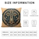 Ulloord Christmas Blue Throw Pillow Covers Christmas Retro Pillow Covers Linen Decorative Cushion Covers Party Living Room Bedroom Sofa Bed