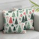 Ulloord Christmas Throw Pillow Covers Modern Classic White Soft line Room Decorations Home Porch Living Room Office Sofa Chair Decor Cushion Covers