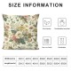 Ulloord Flower Throw Pillow Covers Leaf Cottage core Spring Home Decorative Living Room Bedroom Sofa Cushion Cover