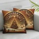 Ulloord Christmas Throw Pillow Covers Merry Christmas Tree Green Comfortable line Home Decorations Indoor Living Room Bedroom Couch Sofa Outdoor Porch Decorative Cushion Covers