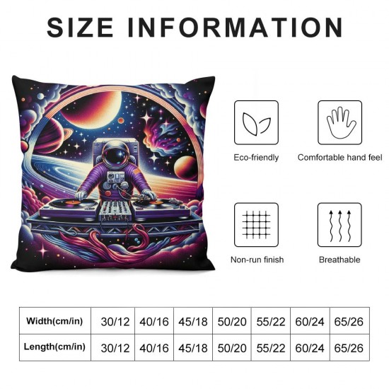 Ulloord Throw Pillow Covers Black Soft Velvet Washable boy Man Indoor Home Patio Dorm Bedroom Decoration Cushion Cover