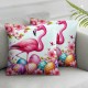 Ulloord throw pillow covers rabbit colorful standard home classroom dorm office sofa bed decorations Cushion Cover