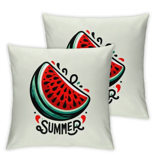 Ulloord  Throw Pillow Covers Sweet Summer Beach Cushion Case Farmhouse Decorative Pillow Case for Outdoor Activity Sofa Home Couch Office,