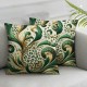 Ulloord St Patricks Day Pillow Covers Dog Paws Throw Pillows Green Home Sofa Decor Pillowcase Happy Pillows Decoration Cushion Cases