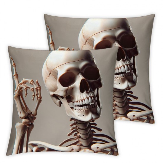 Ulloord Halloween Pillow Covers Throw Pillow Case Rustic Decoration Cushion Case for Outdoor Activity Sofa Home Couch Office Room Car,