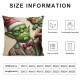 Ulloord Christmas Pillow Cover Cartoon Character Throw Pillowcase Cushion Cover for Holiday Farmhouse Home Couch Sofa Decoration,