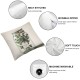 Ulloord Spring Pillow Covers Flowers Floral Throw Pillowcase Home Sofa Bedroom Living Room Holiday Decor Cushion Case Decorations