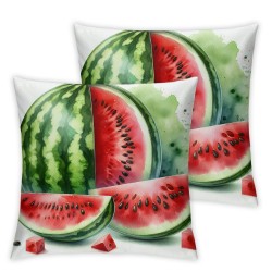 Ulloord Summer Pillow Covers Pineapple Throw Pillow Covers Summer Cushion Case Decor for Sofa Couch