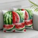 Ulloord Summer Pillow Covers Pineapple Throw Pillow Covers Summer Cushion Case Decor for Sofa Couch