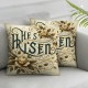 Ulloord Pillow Covers Flower Floral Throw Pillowcase Home Sofa Bedroom Decor Cushion Case Spring Seasonal Decorations