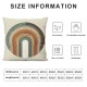 Ulloord  Summer Pillow Covers  Boho Style Throw Pillow Covers Summer Farmhouse Cushion Case Decor for Sofa Couch