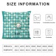 Ulloord Pillow Covers Dog Paws Pillowcases Decorations for Sofa Couch Bedroom Living Room Cushion Case Decor