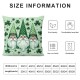 Ulloord St Patricks Day Pillow Covers Shamrock Gnomes Throw Pillowcase Green Home Sofa Decor Pillowcase Happy Farmhouse Decoration Cushion Cases