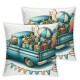 Ulloord Pillow Covers Throw Pillow Case Decorative Cushion Cover for Home Office Sofa Couch Garden,