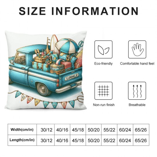 Ulloord Pillow Covers Throw Pillow Case Decorative Cushion Cover for Home Office Sofa Couch Garden,