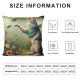 Ulloord Spring Pillow Covers Cat Butterfly Throw Pillowcase Blue Home Sofa Bedroom Living Room Holiday Cushion Case Decorations