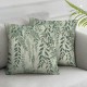 Ulloord  Spring Pillow Covers  Eucalyptus Leaves Throw Pillowcase Home Sofa Bedroom Living Room Holiday Cushion Case Farmhouse Decorations