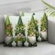 Ulloord Spring Pillow Covers Flower Let Spring Begin Throw Pillowcase Home Sofa Bedroom Decor Cushion Case Farmhouse Seasonal Decorations