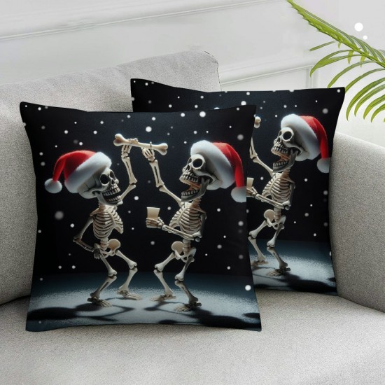 Ulloord Christmas Pillow Covers Throw Pillow Covers Winter Pillowcase Home Decor Living Room House Decorative Cushion Case for Sofa Couch