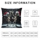 Ulloord Christmas Pillow Covers Throw Pillow Covers Winter Pillowcase Home Decor Living Room House Decorative Cushion Case for Sofa Couch