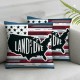 Ulloord Pillow Covers American Land That I Love Throw Pillow Covers Truck with Flowers Flag Cushion Case Pillowcase Decorations for Sofa Couch