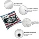 Ulloord Pillow Covers American Land That I Love Throw Pillow Covers Truck with Flowers Flag Cushion Case Pillowcase Decorations for Sofa Couch