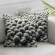 Ulloord Struttura  Pillow Covers | Soft Ivory Throw Pillow Covers for Bed, Couch &amp; Living Room | Canvas Pillow Cover with Zipper