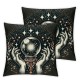 Ulloord Halloween Pillow Covers Pumpkins Pillowcase Holiday Farmhouse Throw Pillows Indoor Outdoor Couch Cushion Case for Home Sofa Decor