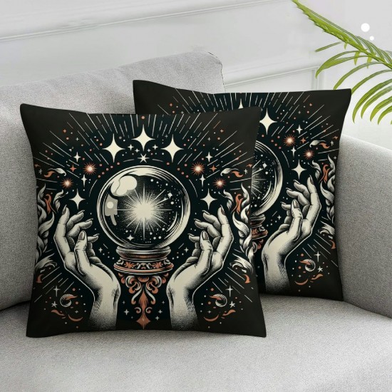 Ulloord Halloween Pillow Covers Pumpkins Pillowcase Holiday Farmhouse Throw Pillows Indoor Outdoor Couch Cushion Case for Home Sofa Decor