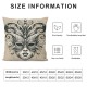 Ulloord Mardi Gras Pillow Covers Masquerade Mask Throw Pillow Covers Living Room Decorative Pillowcase Cushion Case for Sofa Couch