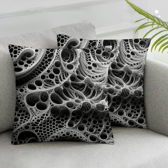 Print Throw Pillow Covers - Animal Decorative Pillow Covers Cushion Cover Home Decor Pillowcase