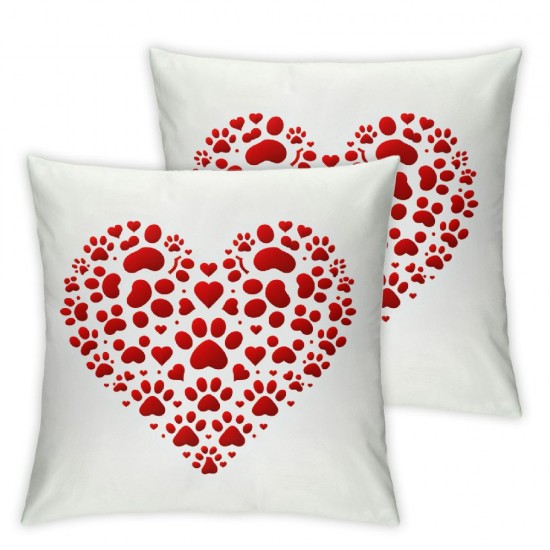 Valentines Day Pillow Covers Love Sofa Throw Pillowcase Cushion Case Home Decoration Wedding Anniversary Decor