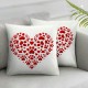 Valentines Day Pillow Covers Love Sofa Throw Pillowcase Cushion Case Home Decoration Wedding Anniversary Decor