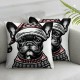 Christmas Pillow Covers Dog Throw Pillow Covers Pillowcase Dog Christmas Decorations for Living Room Cushion Case