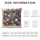 Pillow Covers Throw Pillow Covers American Independence Day Cushion Case Pillowcase Decorations for Sofa Couch