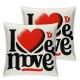 Valentines Day Pillow Covers Sofa Throw Pillowcase Cushion Case Home Decoration Wedding Anniversary Decor