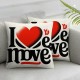 Valentines Day Pillow Covers Sofa Throw Pillowcase Cushion Case Home Decoration Wedding Anniversary Decor