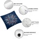 4th of July Pillow Covers Happy 4th of July Throw Pillow Covers American Flag Cushion Case Pillowcase Decorations for Sofa Couch