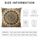 Leopard Throw Pillows Cover Cheetah Animal Print Pillow Covers  Soft Bed Decorative Pillow Case for Home Couch Sofa